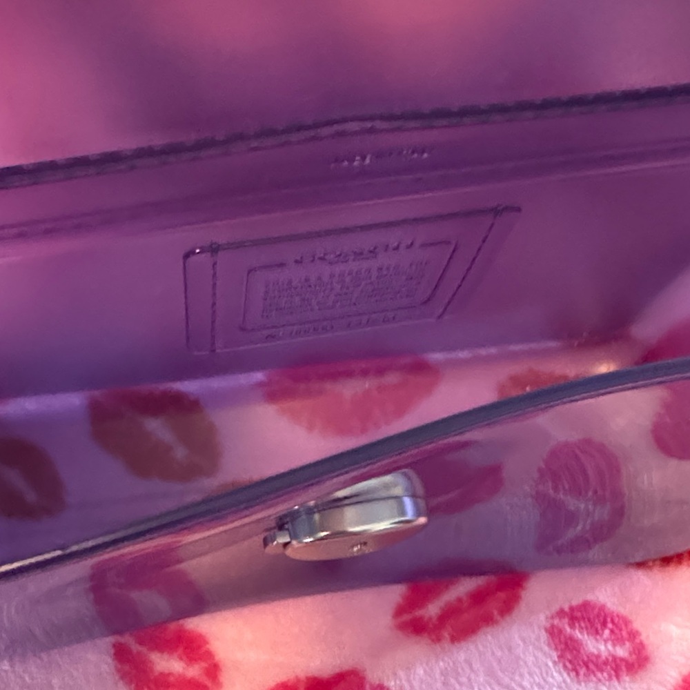 Coach Glossy Purple Crossbody Bag jelly tabby - Picture 5 of 8
